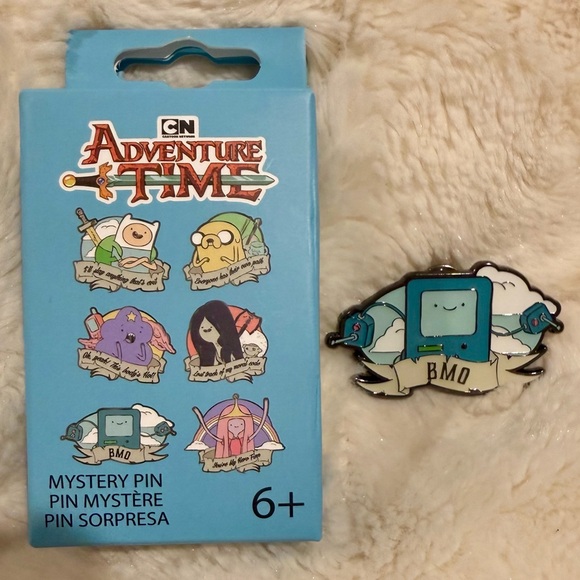 Cartoon Network Accessories - Loungefly Adventure Time Character Quote Blind Box Enamel Pin
